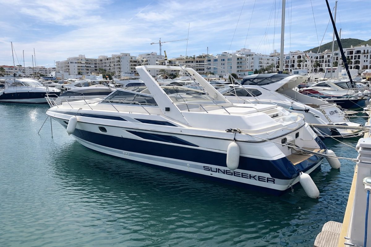 Sunseeker Travado 40 in Jávea marina